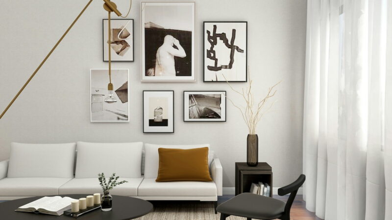 Incorporate Large-Scale Wall Art into Small Spaces